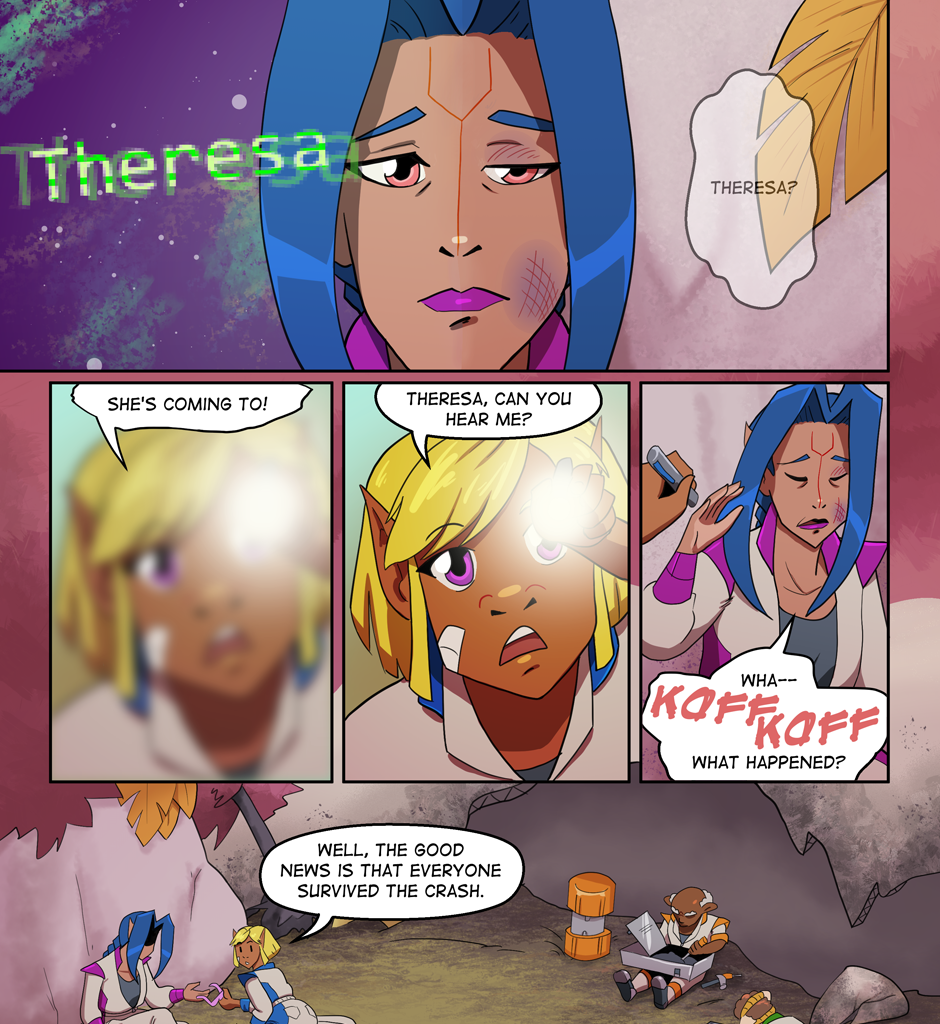 Crash Landing Party - Episode 1, Page 11: Issue 1