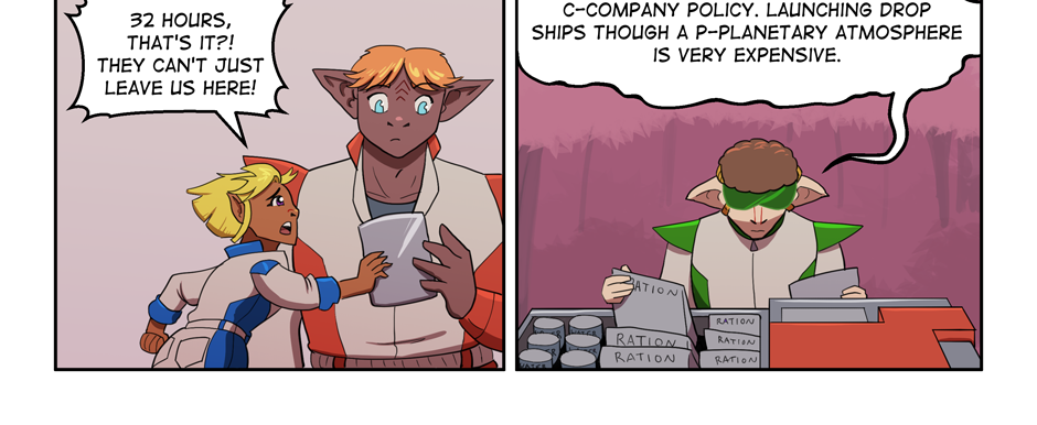 Crash Landing Party - Episode 1, Page 12: Issue 1
