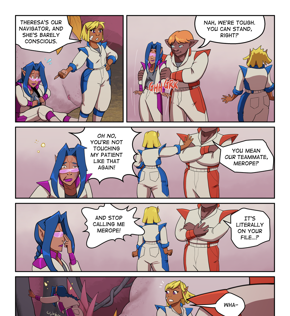 Crash Landing Party - Episode 1, Page 14: Issue 1