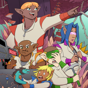 Crash Landing Party - General Comic Series