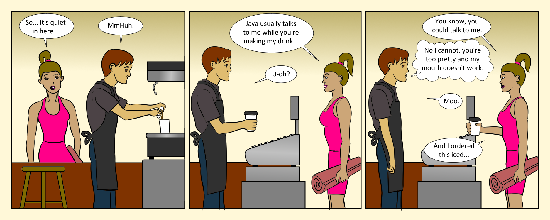 Java Jaguar - Episode 93, Page 1: Java 093