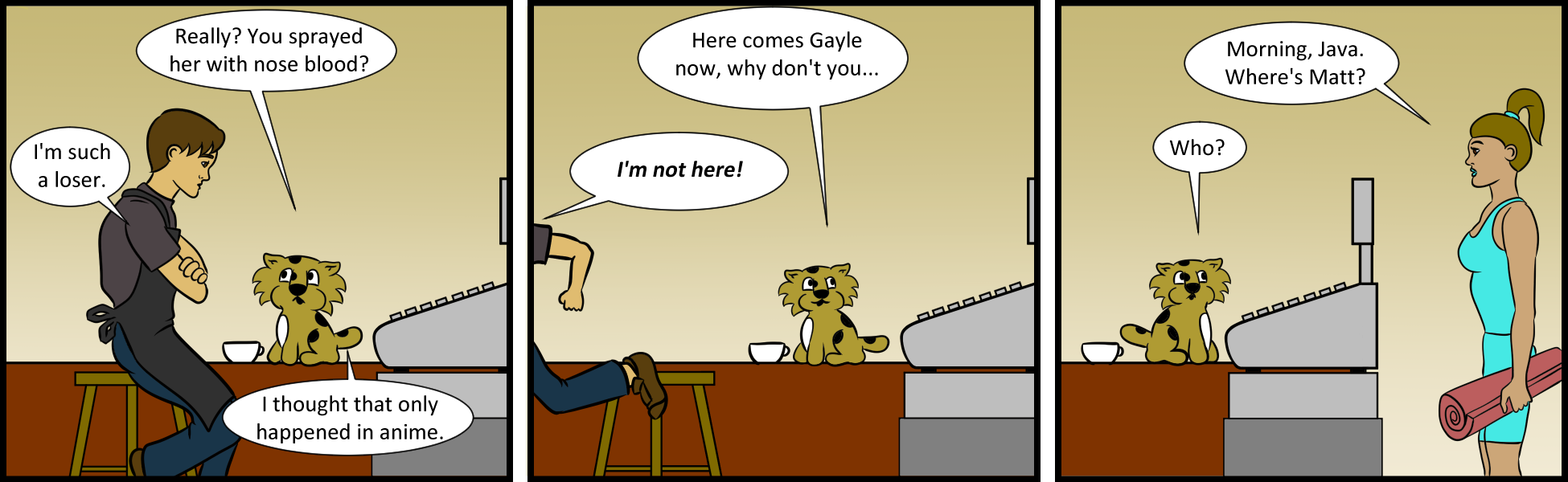 Java Jaguar - Episode 109, Page 1: Java 109