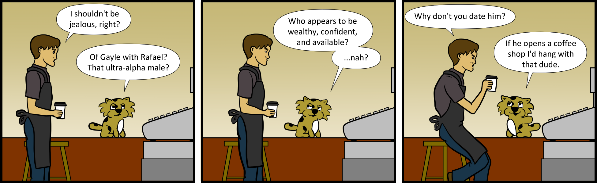 Java Jaguar - Episode 129, Page 1: Java 129