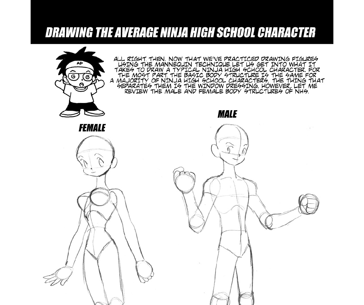 How to Draw Manga - Episode 1, Page 7: How to Draw Manga TPB Volume 1