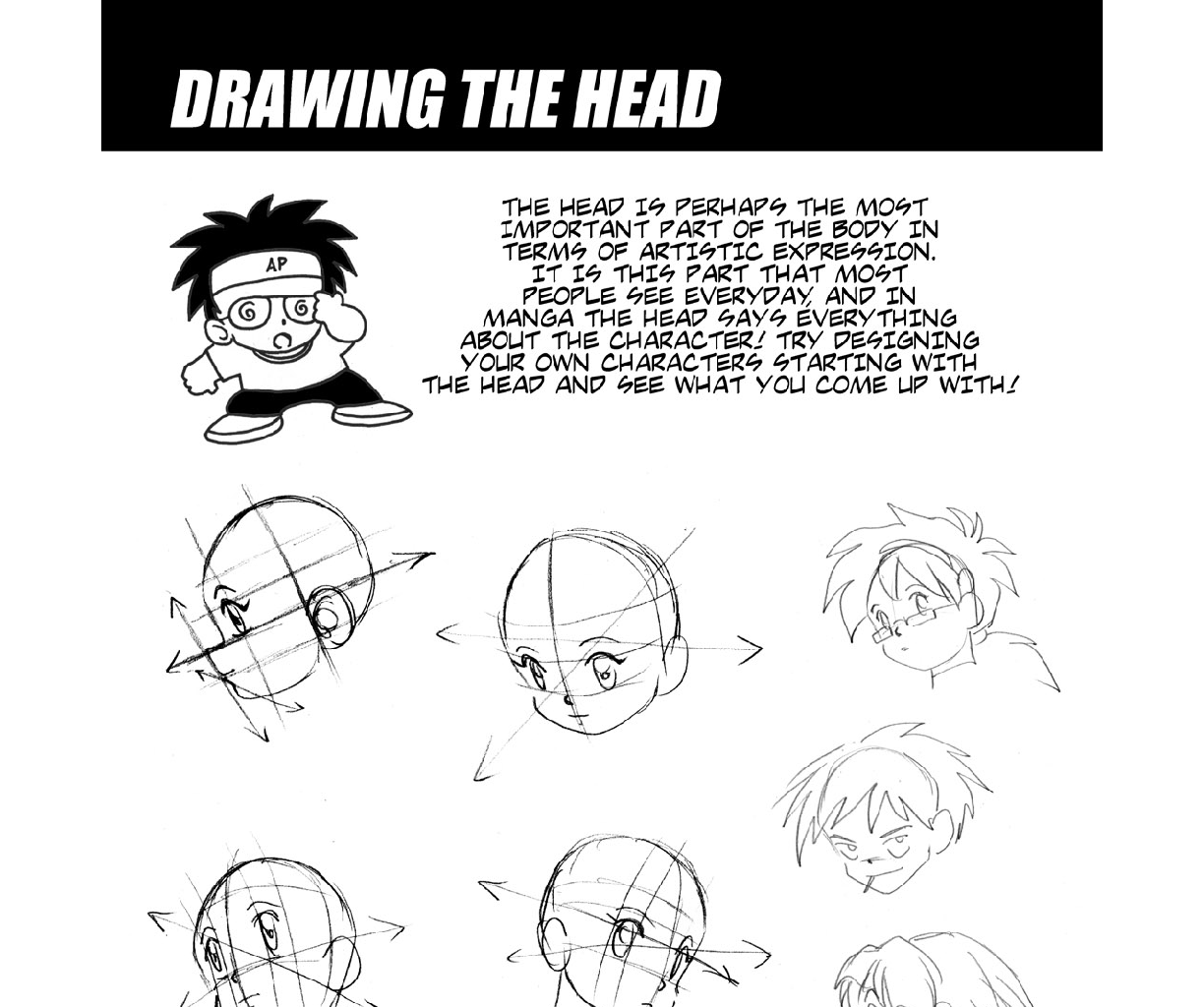 How to Draw Manga - Episode 1, Page 10: How to Draw Manga TPB Volume 1