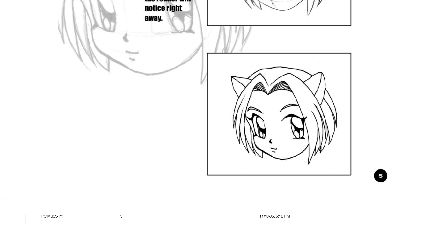 How to Draw Manga - Episode 3, Page 6: How to Draw Manga TPB Volume 3