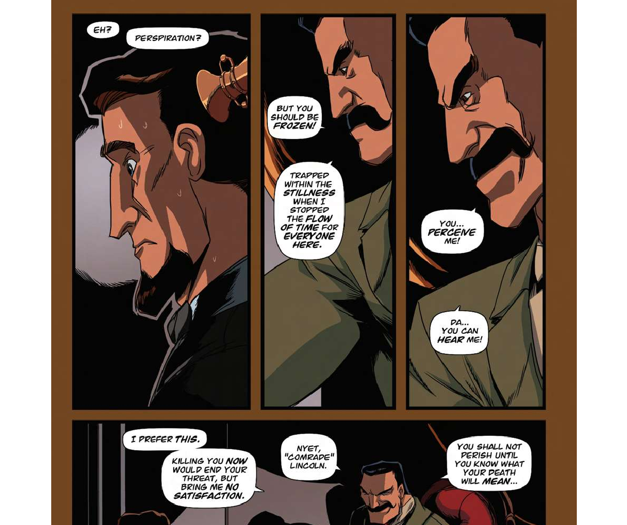 Time Lincoln - Episode 1, Page 4: Time Lincoln #1