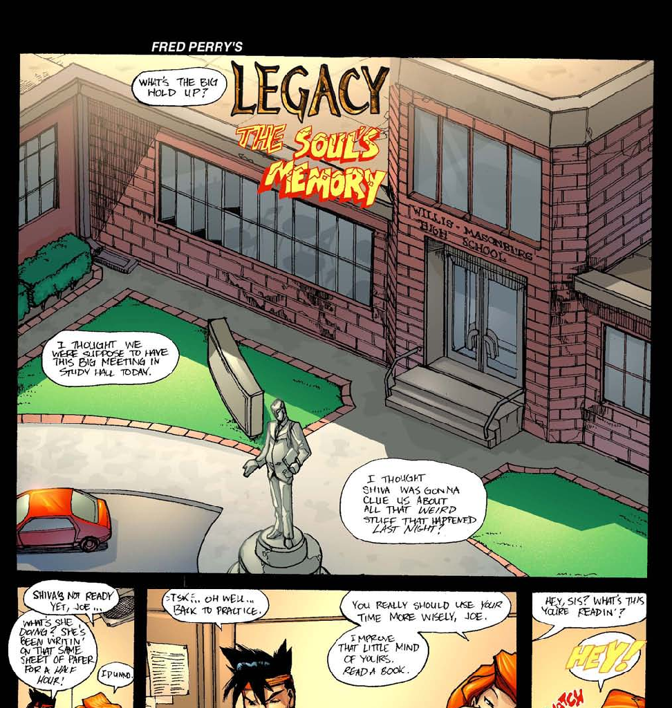 Legacy  - Episode 2, Page 3: Legacy #2