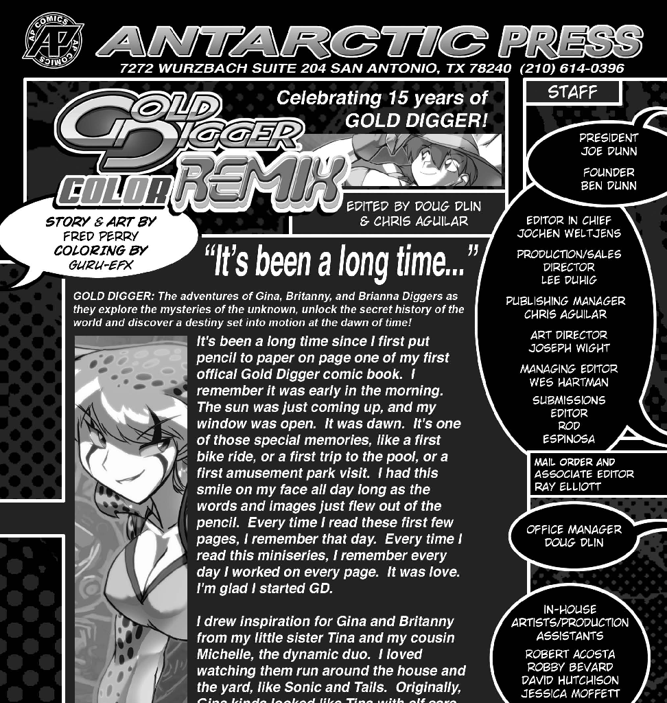 Gold Digger - Episode 1, Page 2: Gold Digger Remix #1