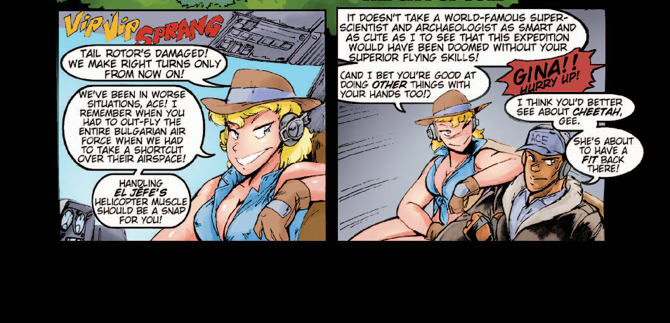 Gold Digger - Episode 1, Page 3: Gold Digger Remix #1