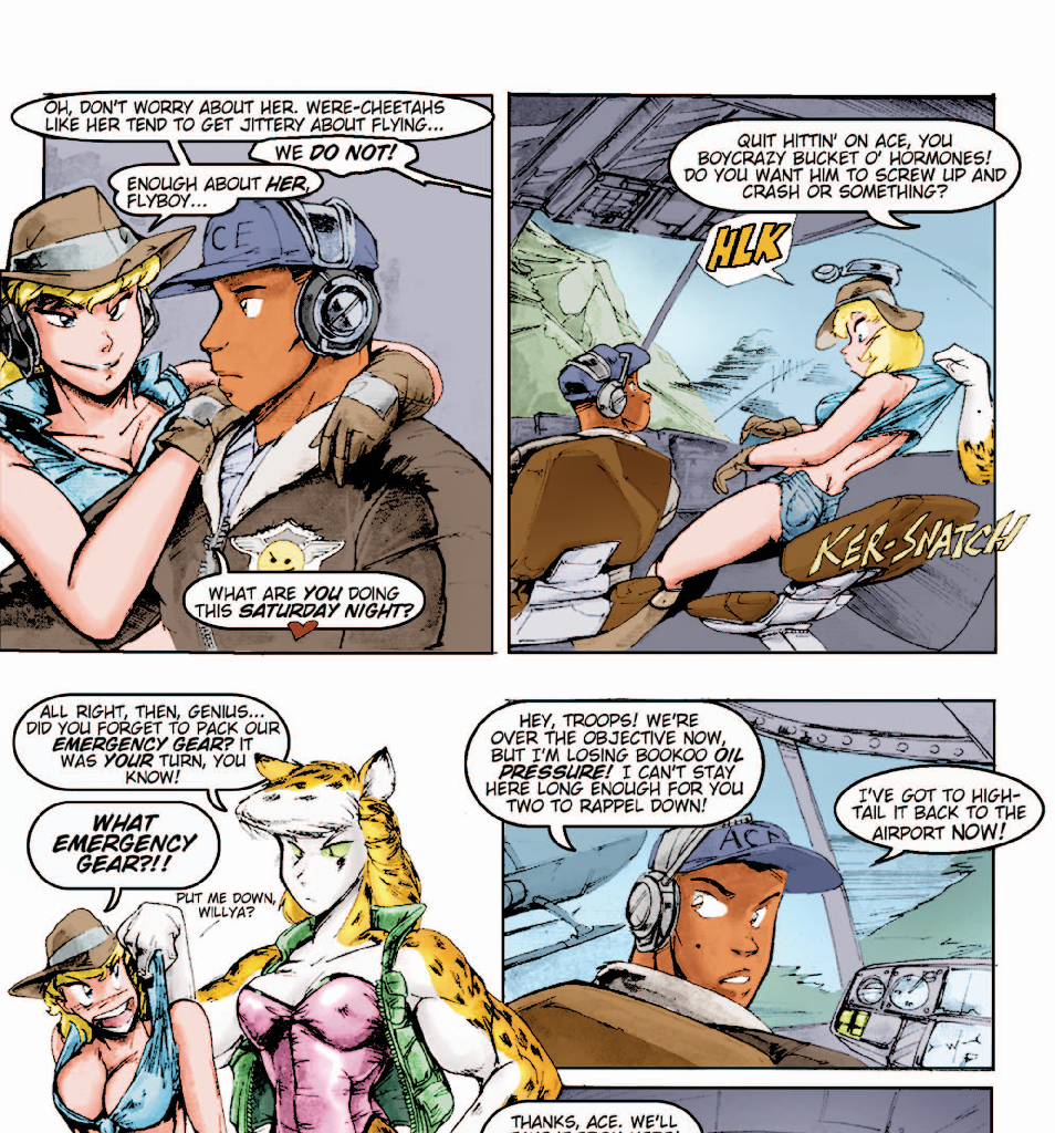 Gold Digger - Episode 1, Page 4: Gold Digger Remix #1