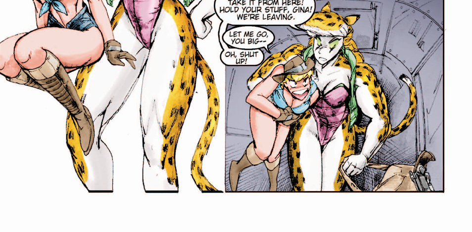 Gold Digger - Episode 1, Page 4: Gold Digger Remix #1