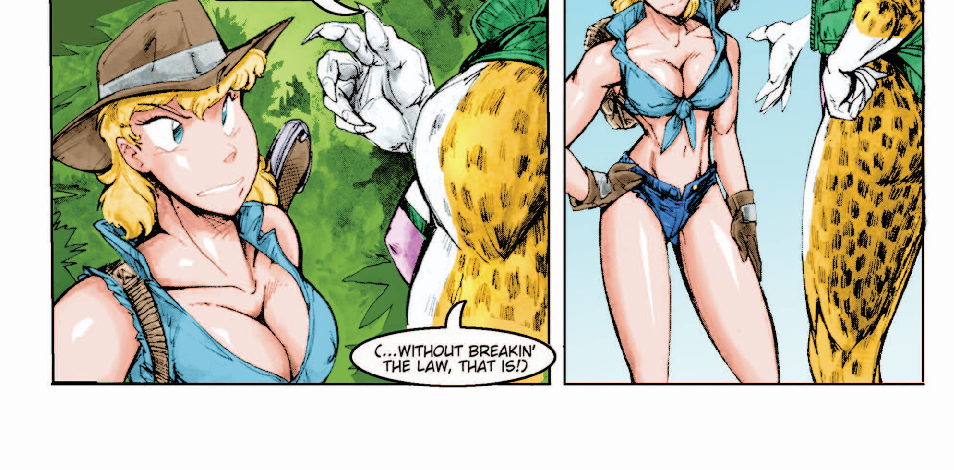 Gold Digger - Episode 1, Page 6: Gold Digger Remix #1