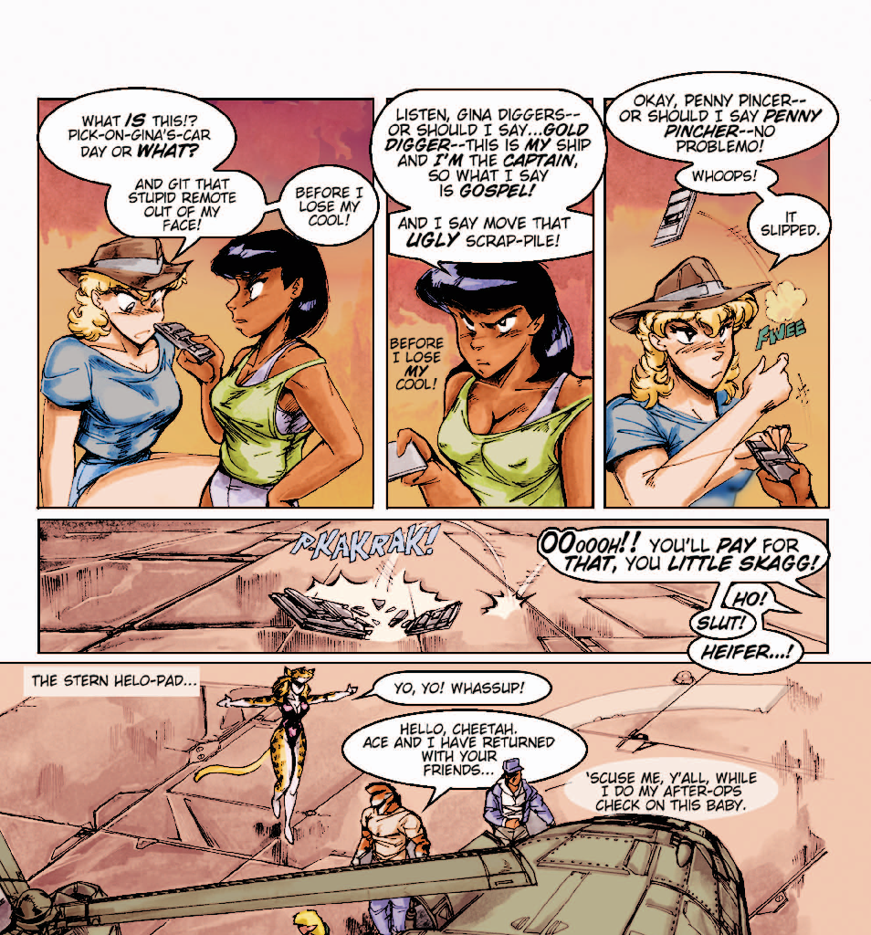 Gold Digger - Episode 2, Page 6: Gold Digger Remix #2