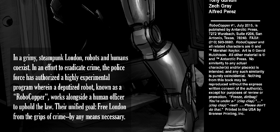 Robocopper - Episode 1, Page 2: Robocopper #1