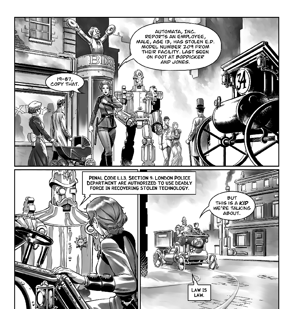 Robocopper - Episode 1, Page 5: Robocopper #1