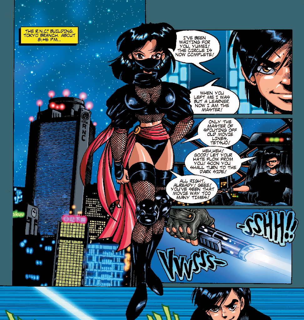 Ninja High School - Episode 1, Page 4: Ninja High School v2 #1