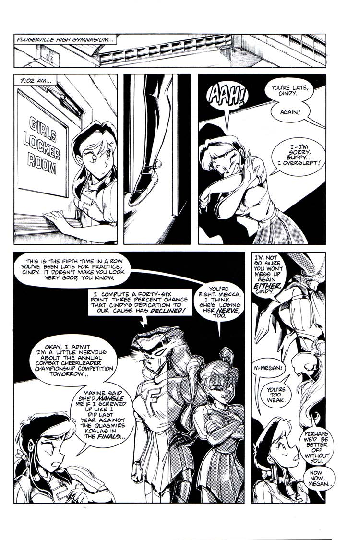 Ninja High School - Episode 2, Page 3: Ninja High School #44