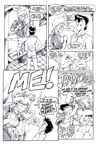 Ninja High School - Episode 3, Page 5: Ninja High School #45