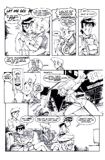 Ninja High School - Episode 3, Page 6: Ninja High School #45