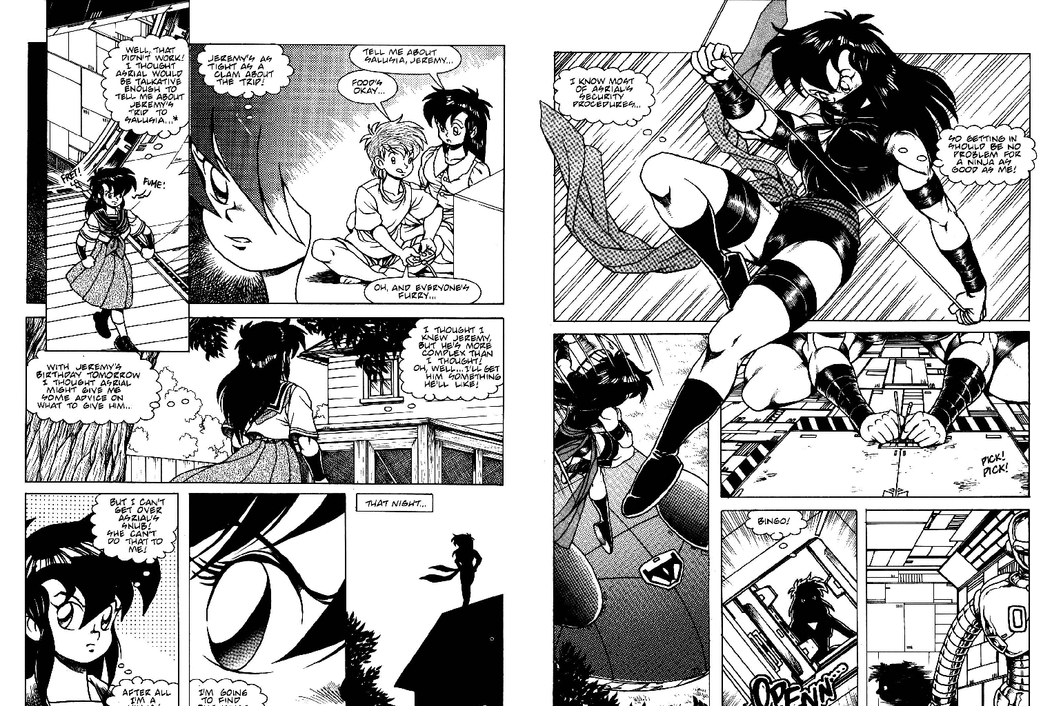 Ninja High School - Episode 8, Page 4: Ninja High School #50