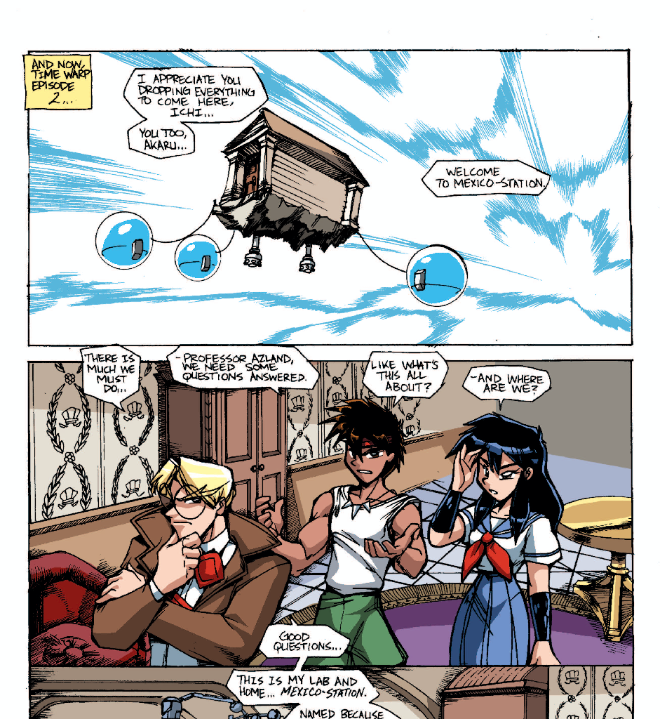 Ninja High School - Episode 12, Page 3: Ninja High School #54