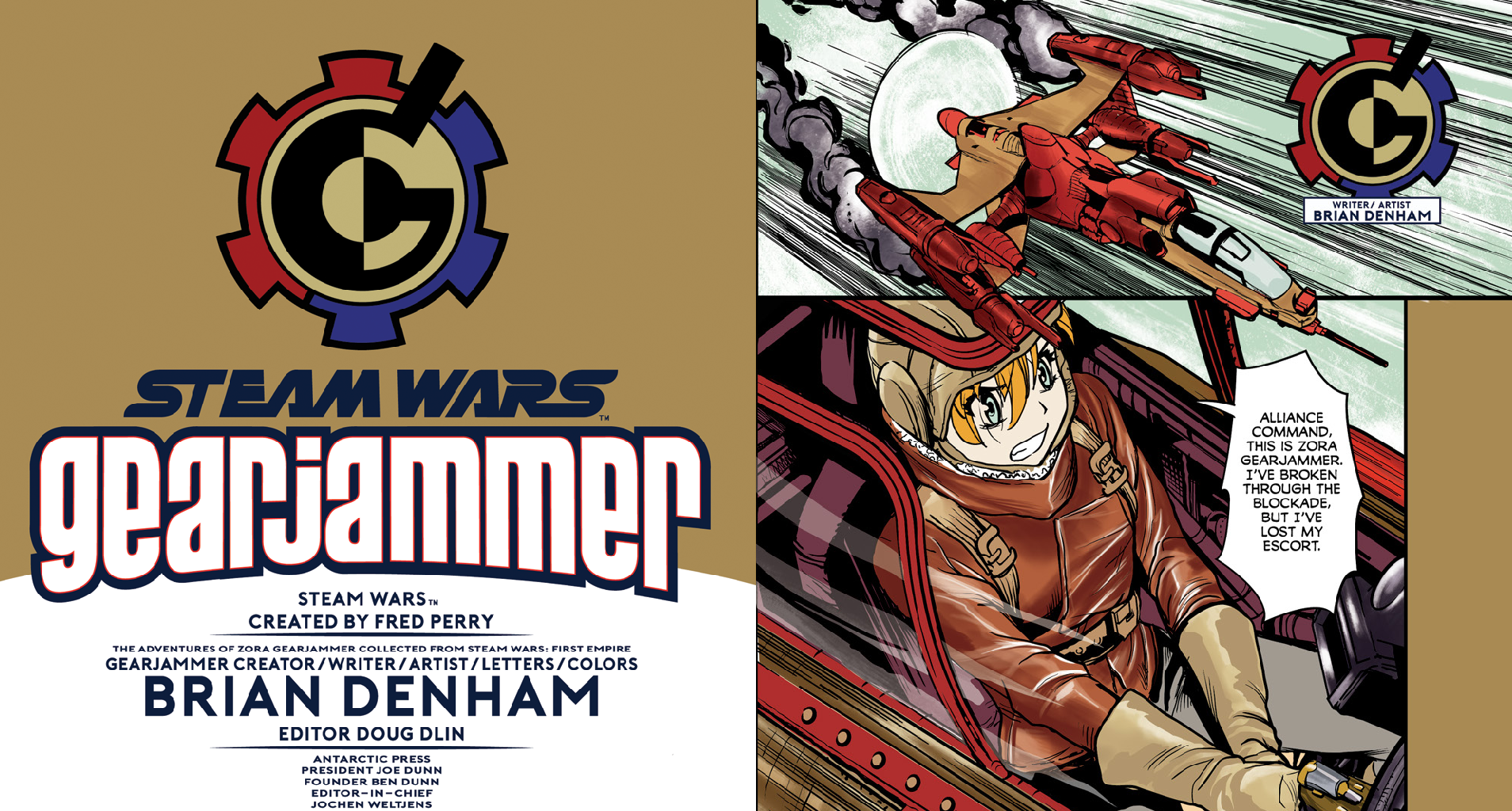 Steam Wars - Episode 1, Page 2: Steam Wars Gearjammer #1