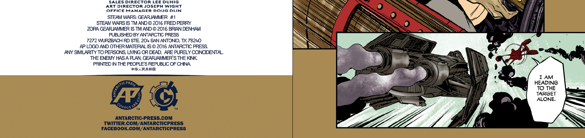 Steam Wars - Episode 1, Page 2: Steam Wars Gearjammer #1