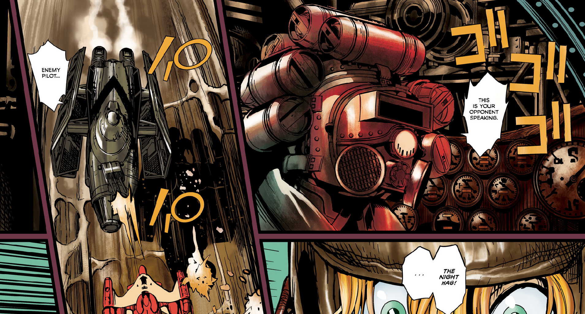 Steam Wars - Episode 1, Page 3: Steam Wars Gearjammer #1