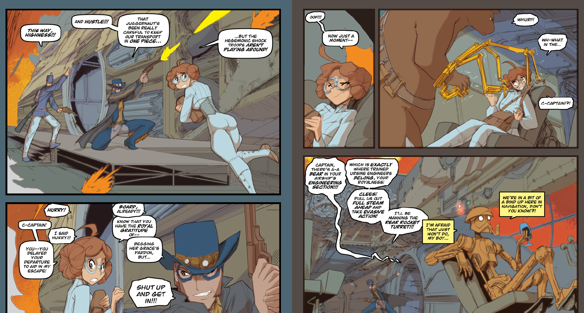 Steam Wars - Episode 2, Page 6: Steam Wars TPB