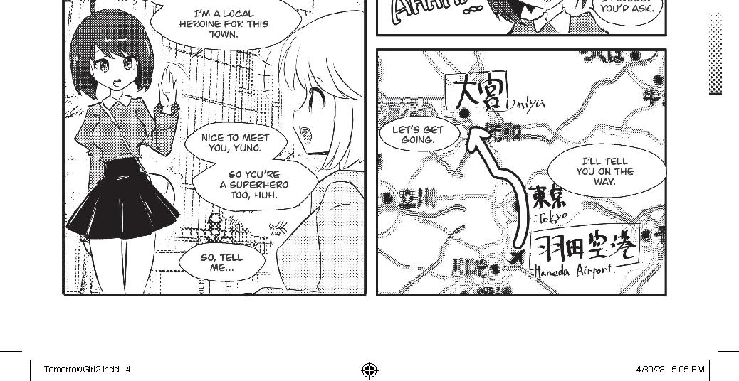 Tomorrow Girl - Episode 2, Page 4: Tomorrow Girl #2