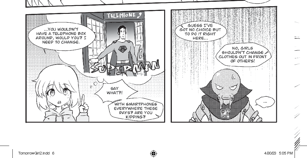 Tomorrow Girl - Episode 2, Page 6: Tomorrow Girl #2