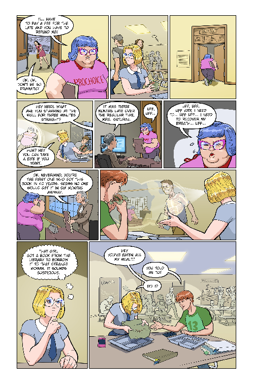 Tomorrow Girl - Episode 3, Page 5: Tomorrow Girl #3