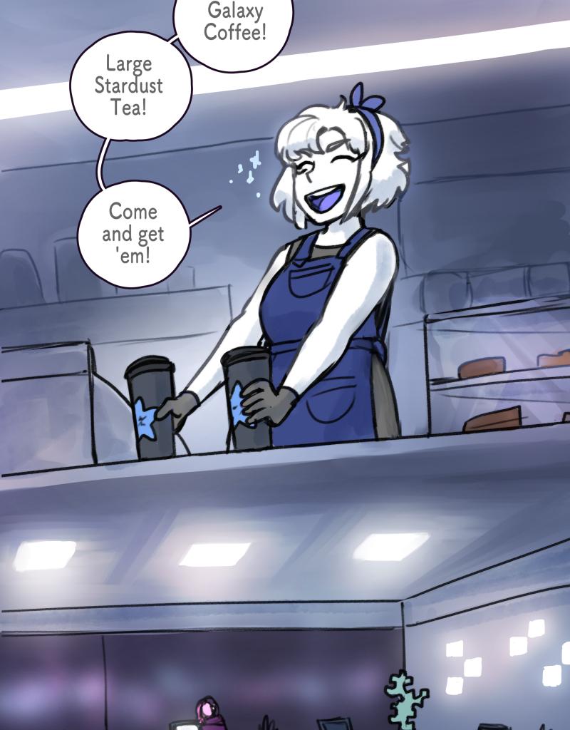 CHROMESTHESIA - Episode 5, Page 1: 5 - Coffee or Tea