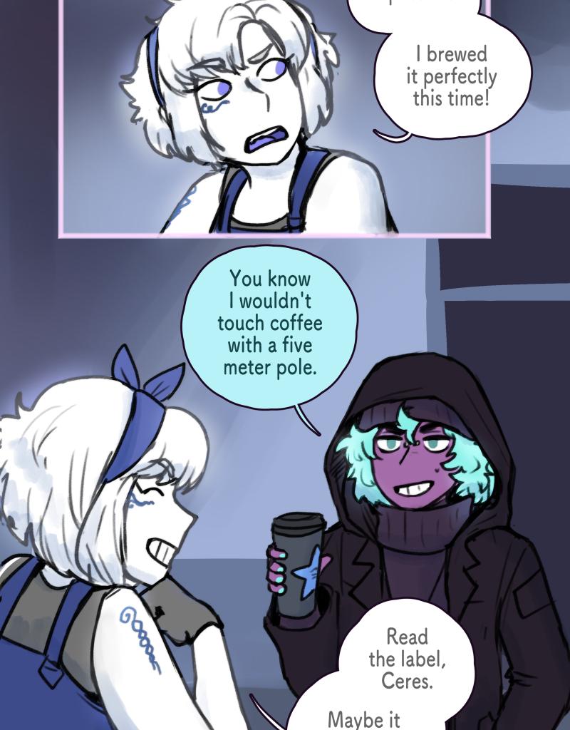 CHROMESTHESIA - Episode 5, Page 1: 5 - Coffee or Tea