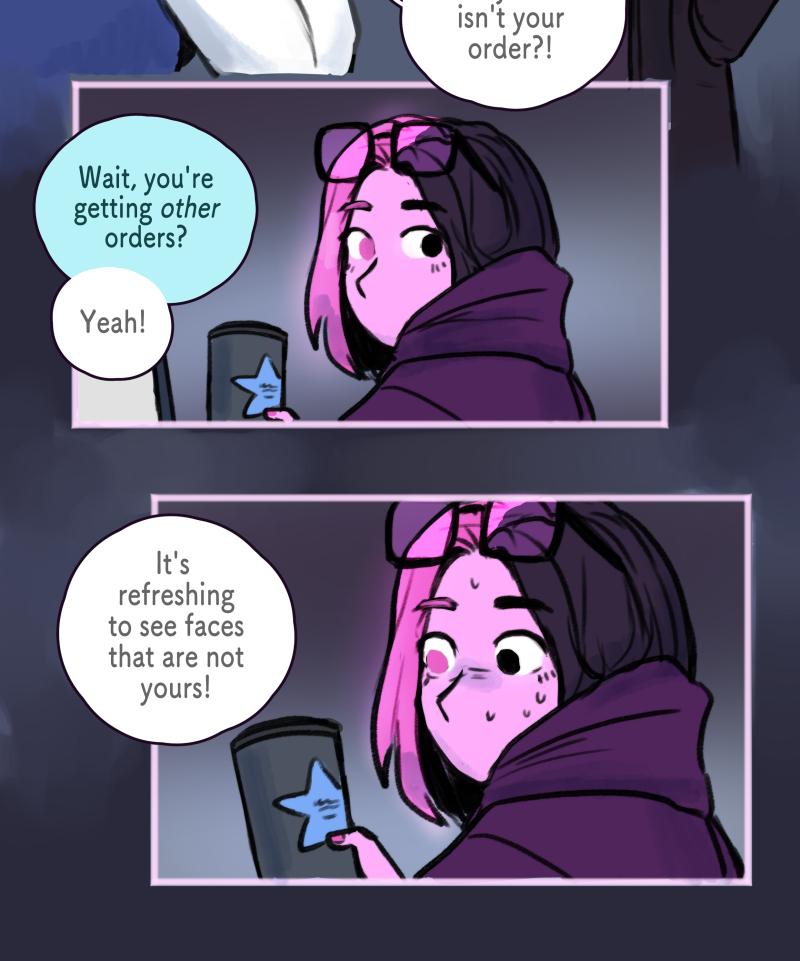 CHROMESTHESIA - Episode 5, Page 1: 5 - Coffee or Tea