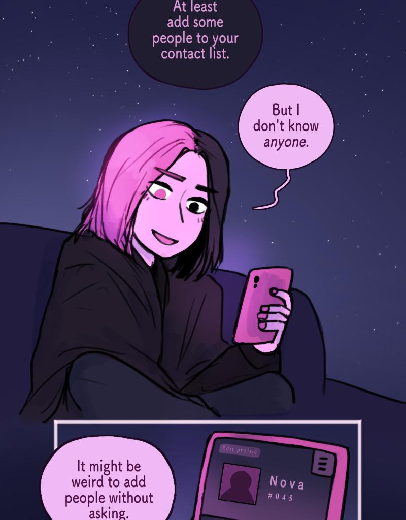 CHROMESTHESIA - Episode 6, Page 1: 6 - Two Contacts