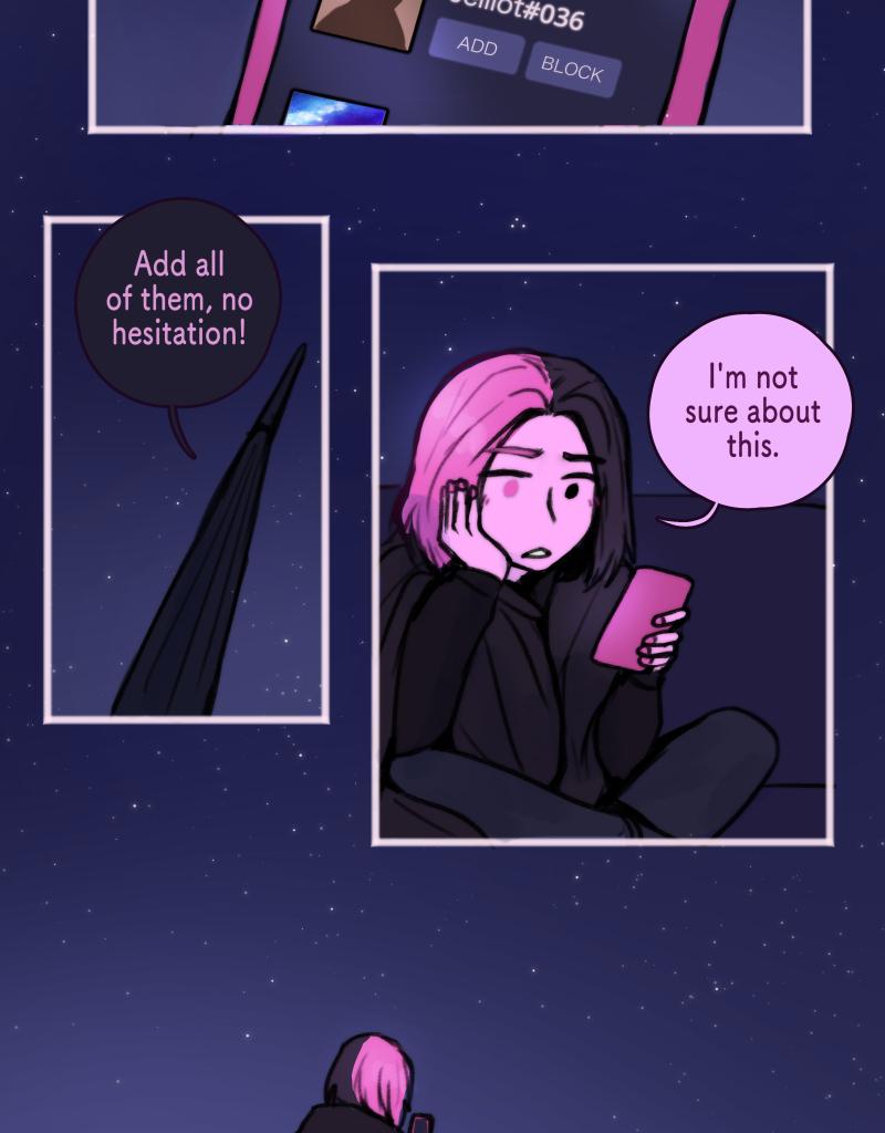 CHROMESTHESIA - Episode 6, Page 2: 6 - Two Contacts