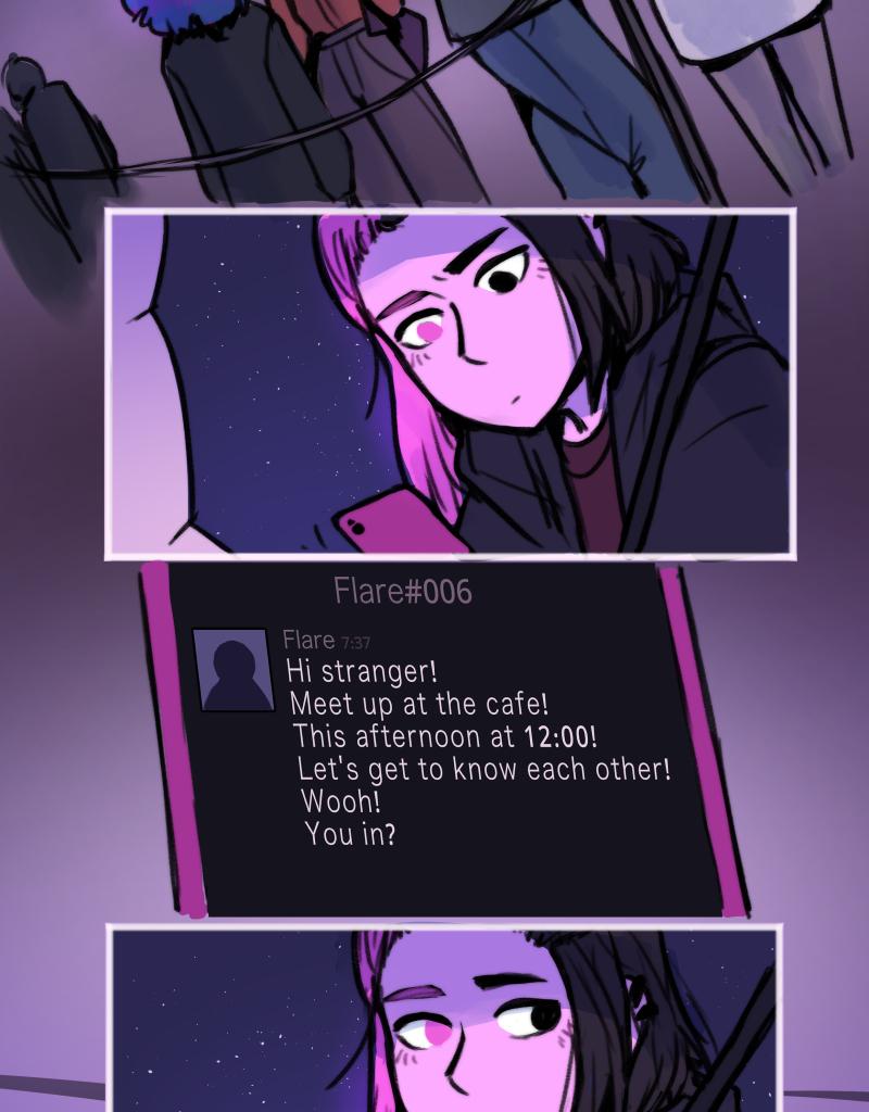 CHROMESTHESIA - Episode 8, Page 1: 8 - Totally Unsure