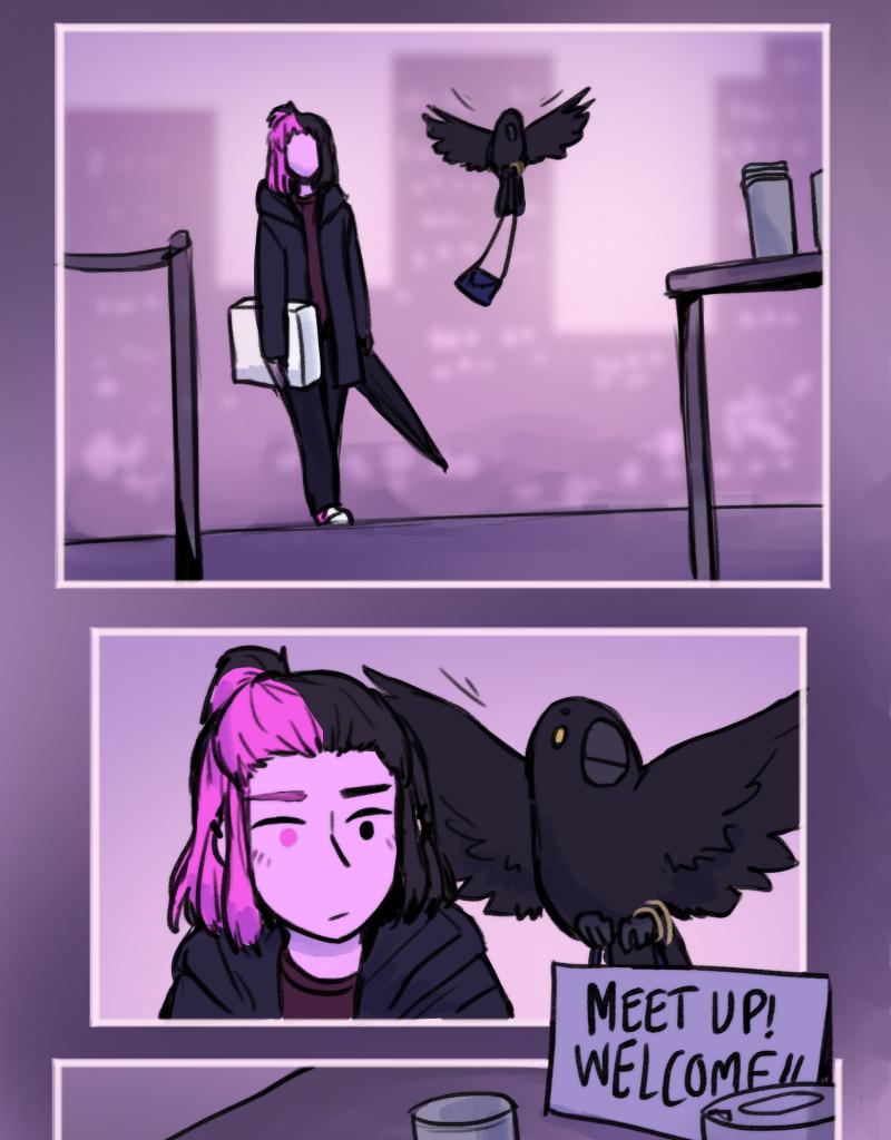 CHROMESTHESIA - Episode 9, Page 1: 9 - Meet Up
