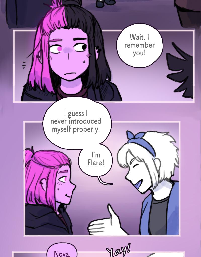 CHROMESTHESIA - Episode 9, Page 1: 9 - Meet Up