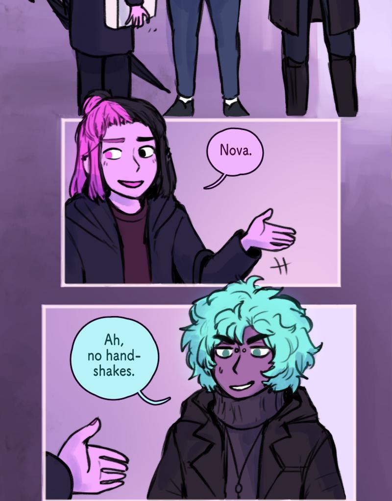 CHROMESTHESIA - Episode 9, Page 1: 9 - Meet Up