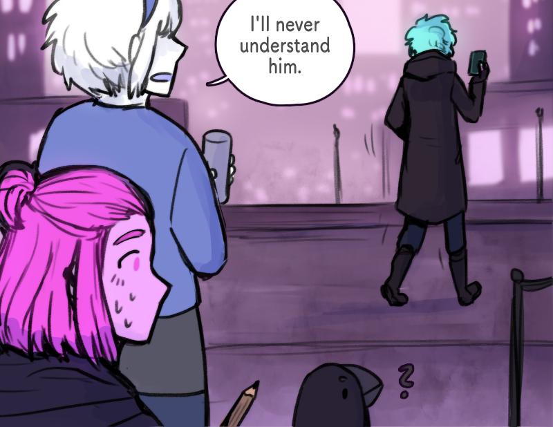 CHROMESTHESIA - Episode 9, Page 1: 9 - Meet Up