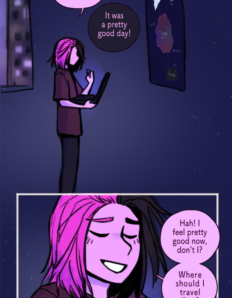 CHROMESTHESIA - Episode 10, Page 1: 10 - This Is Fine