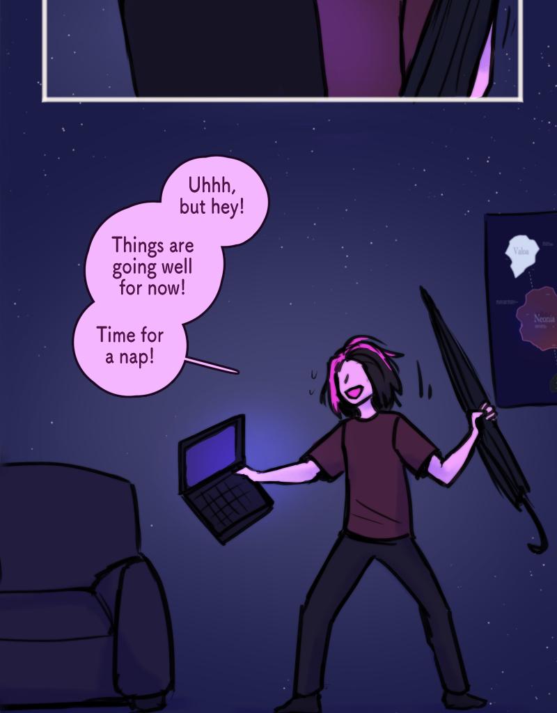 CHROMESTHESIA - Episode 10, Page 1: 10 - This Is Fine