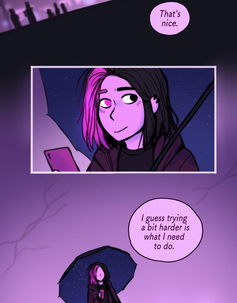 CHROMESTHESIA - Episode 11, Page 2: 11 - Trying Harder