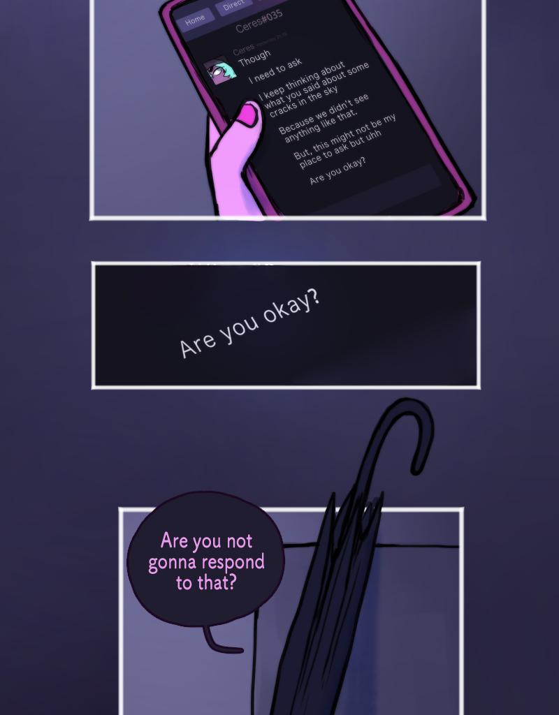 CHROMESTHESIA - Episode 15, Page 1: 15 - Not Much To Say