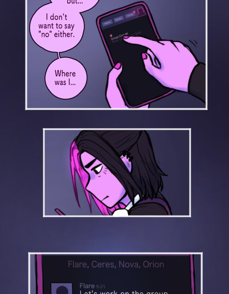 CHROMESTHESIA - Episode 15, Page 1: 15 - Not Much To Say