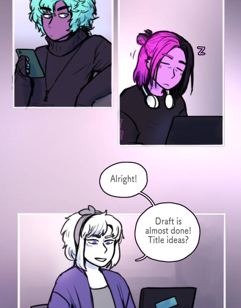 CHROMESTHESIA - Episode 15, Page 1: 15 - Not Much To Say