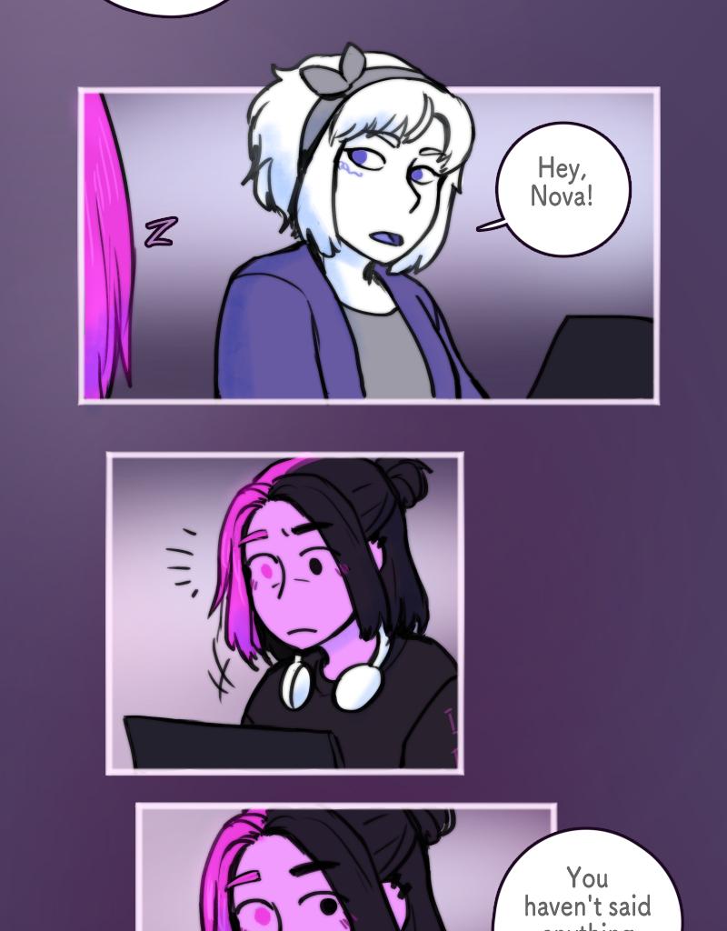 CHROMESTHESIA - Episode 15, Page 2: 15 - Not Much To Say